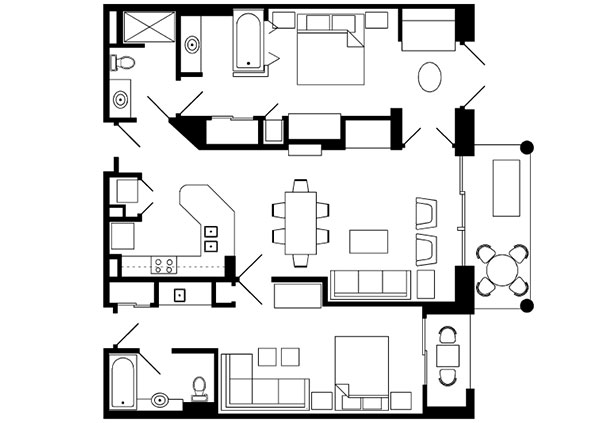 Marriott Ko Olina 3 Bedroom Floor Plan online information